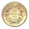 10 Francos Francia. Napoleon III