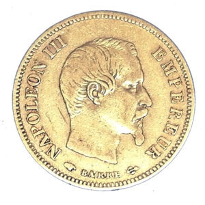 10 Francos Francia. Napoleon III