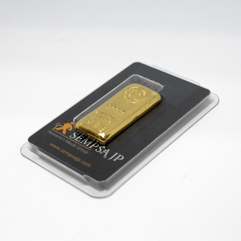Comprar Lingote de oro 100 gramos 9999 online
