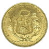 Moneda oro 20 Soles  Republica del Peru - Imagen 2