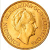 Moneda Oro 10 Gulden. Holanda. Wilhelmina Varios años