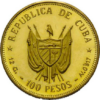 100 Pesos Cuba Grito De Yara C.M. Cespedes