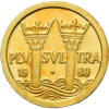 Moneda oro 10 ECU España. AÑO 1989. PLUS ULTRA