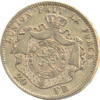 20 Francos Leopoldo II. Belgica - Imagen 2