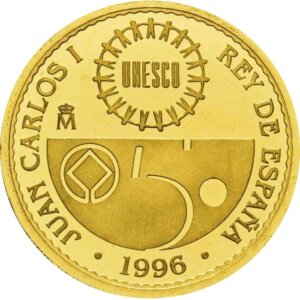 40.000 PESETAS PATRIMONIO DE LA HUMANIDAD 1996