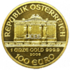 Moneda de 31,10 Grs. de Oro de la Filarmonica de Viena (Varios Años) - Imagen 2