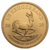 Moneda de Oro 1/2 Onza Krugerrand Sudafrica. 15,56 Grs.