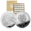 Moneda Onza Plata Arca de Noe /31.10 Gramos Varios años