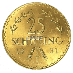 25 SCHILLING varias fechas