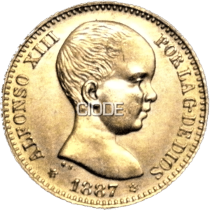20 PESETAS ALFONSO XIII VARIOS AÑOS