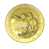 Somalia. Fauna Africa - Elefante.  Set Monedas De Oro - Año 2016 - Imagen 3