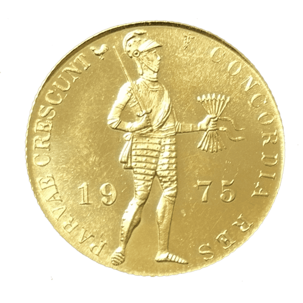 Moneda Oro 1 DUCADO 1975 Holanda