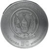 Moneda 1 Onza / 31.10 Gramos Plata African Ounce Ruanda 2019 - Imagen 2