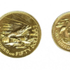 Colección 4 monedas Oro Independencia de Islas Bahamas año 1974 Caja Original - Imagen 3