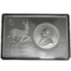 Conjunto-Moneda-1-oz-y-lingote-2-oz-Plata-Pura---50º-Aniversario-Krugerrand-Sudafricano---African-Lion-----Serie-Big-Five