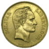 Moneda Oro Simon Bolivar AÑO 1886 Venezuela