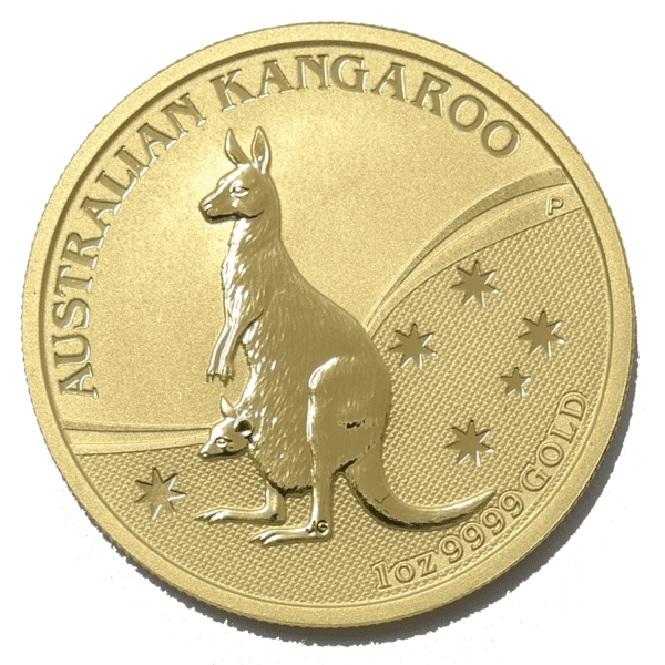 Moneda 1 Onza oro Canguro Año 2009 Australia Nugget
