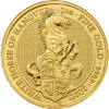 Moneda 1 Onza Oro 100 Libras Gran bretaña 2020 Series Queen’s Beasts WHITE HORSE