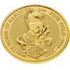 Moneda 1 Onza Oro 100 Libras Gran bretaña 2020 Series Queen’s Beasts WHITE HORSE