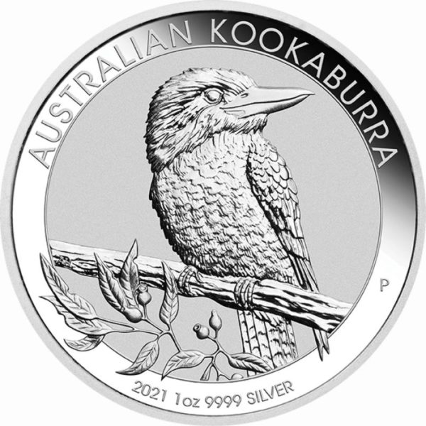 Moneda De 1 Onza Plata Kookaburra. Año 2021