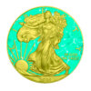 Moneda 1 Onza / 31.10 Gramos / Colección 4 Elementos EAGLE WATER Plata Aguila 2020