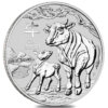 Moneda plata OX /1 Oz Troy / 31,10 Grs. / Año 2021 / Australia