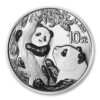 Moneda 1 Onza de plata 999 Panda Chino 10 Yuan 2021