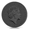 Moneda 2 Oz / Plata-Oro-Ruthenio / Caballo Blanco de Hanover / Bestias de la Reina /2020
