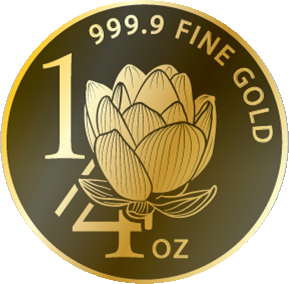 Moneda 1/4 Onza de oro / 7.77 gramos /25 dólares 2021 / NIUE
