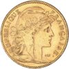 10 Francos. Francia 3.23 Grs Oro Gallo Rep Marianne