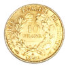 10 Francos. Francia 3.23 Grs Oro Gallo CERES