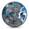 Moneda de plata 1 Onza 31.10 Gramos Aguila Americana LOBO