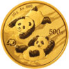 Moneda Panda Chino 500 Yuanes 30 gramos de oro 2022