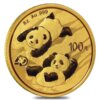 Moneda Panda Chino 100 Yuanes 8 gramos de oro 2022