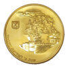 Moneda Oro 25 gramos 100 Lirot Israel . año 1968
