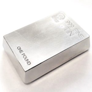 Lingote 1 Libra ESTAÑO 450/500 G