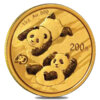Moneda Panda Chino 200 Yuanes 15 gramos de oro 2022