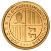 Moneda 1 Oz Oro AGUILA ANDORRA 1988