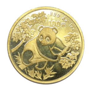 Moneda de oro Panda Chino 1 Onza de oro 1992