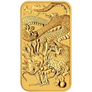 Moneda lingote 1 Onza Oro DRAGON . 31.10 gramos 2022