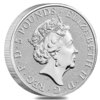 Moneda 5 libras 2 Onzas Plata . León de Inglaterra 62.41 gramos Año 2022