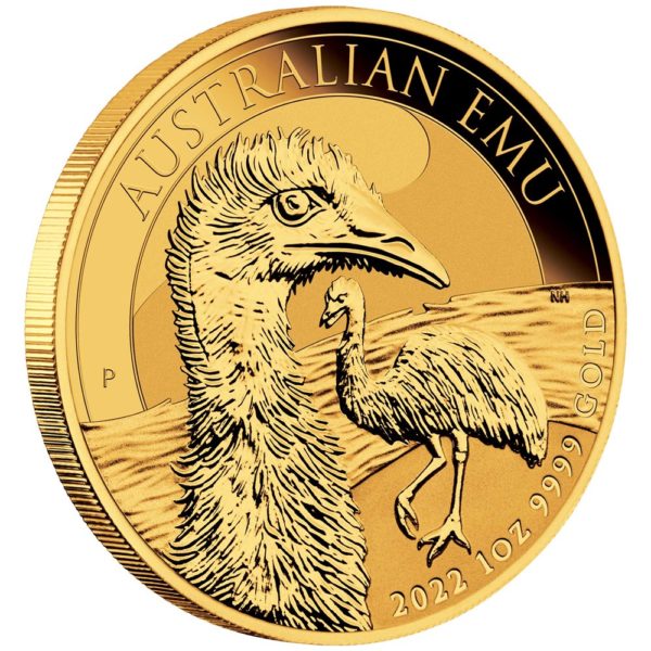 Moneda 1 Onza oro EMU / 100 Dolares / 2022/ Australia
