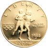 Moneda de Oro 10 Dolares Conmemoración Olimpiadas 1984 EEUU