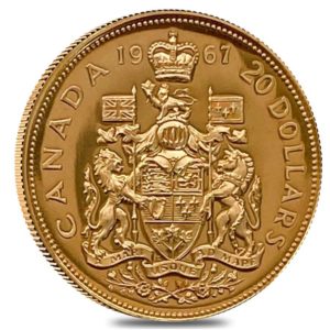 Maple de Oro 20$ Confederacion Canadiense 18,27 Grs.