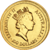 100 DOLARES. 1 ONZA CANGURO /NUGGET 1987 / 31.10 g