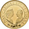 Moneda oro 80.000 Pesetas Quinto centenario Carlos III Año1991 3ª serie oro PROOF. España