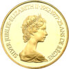 Moneda 16.96 Gramos 100 Dolares 25 Aniversario Canadá 1952-1977