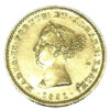 Moneda Oro 1000 REIS 1.78 gramos oro MARIA II 1851 BRASIL