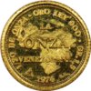 Moneda/Medalla de Oro 1/20 de Onza 1.5 g Serie Caziques de Venezuela