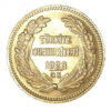 100 Kurush / Piastras Oro Turquia. Tam Cumhuriyet Altını 1923